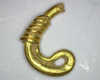 Gold earring
