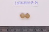 Gold glass Beads
