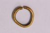 Gold earring