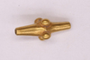 Conical gold Bead