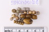 Gold glass Beads