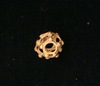 Polyhedral gold Bead