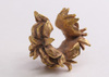 Gold ear-clasp