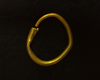 Gold earring