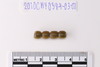 Gold glass Beads