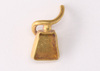 Gold ear-clasp