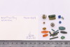 Gold glass Beads