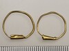 Gold split-ring
